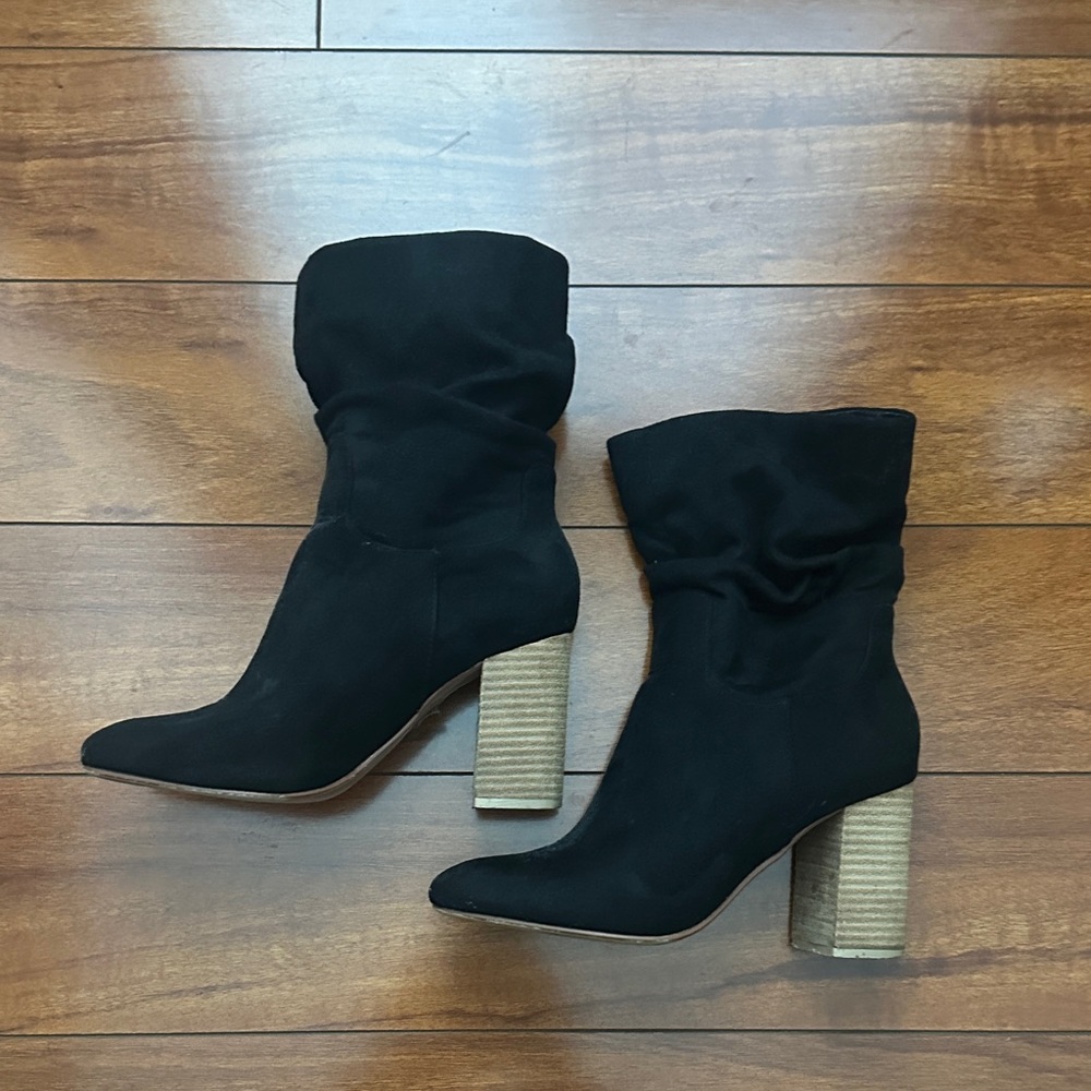 VICI Black Slouch Boots